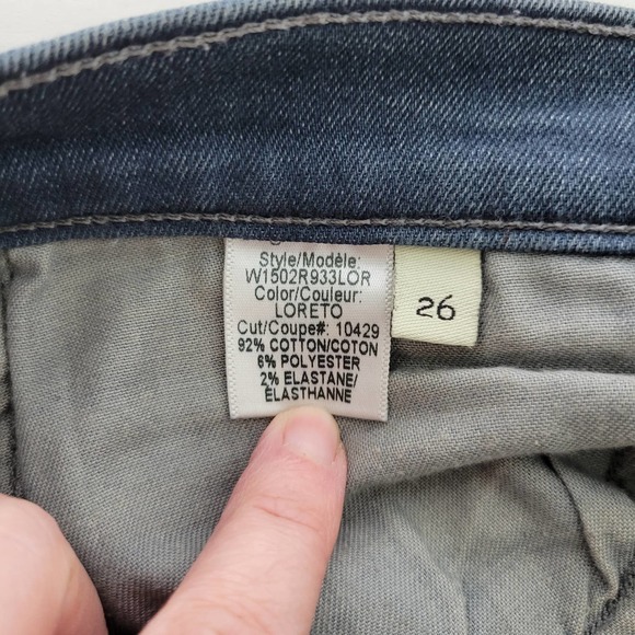 Rag & Bone 'Loreto' Skinny Dark Wash Jeans - Picture 11 of 13